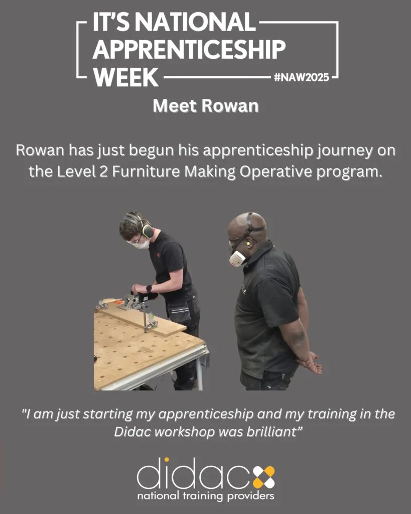 National Apprenticeship Week! Day 2 - Meet Rowan